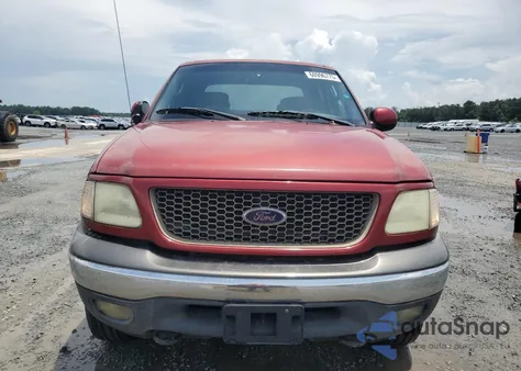 2002 Ford F150 Supercrew из США, поврежденный, VIN 1FTRW08L02KC81115